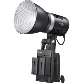 Godox ML30 30W COB LED monolight dienos šviesos 5600K CRI 96+ TLCI 97+ su Bluetooth programėlės valdymu