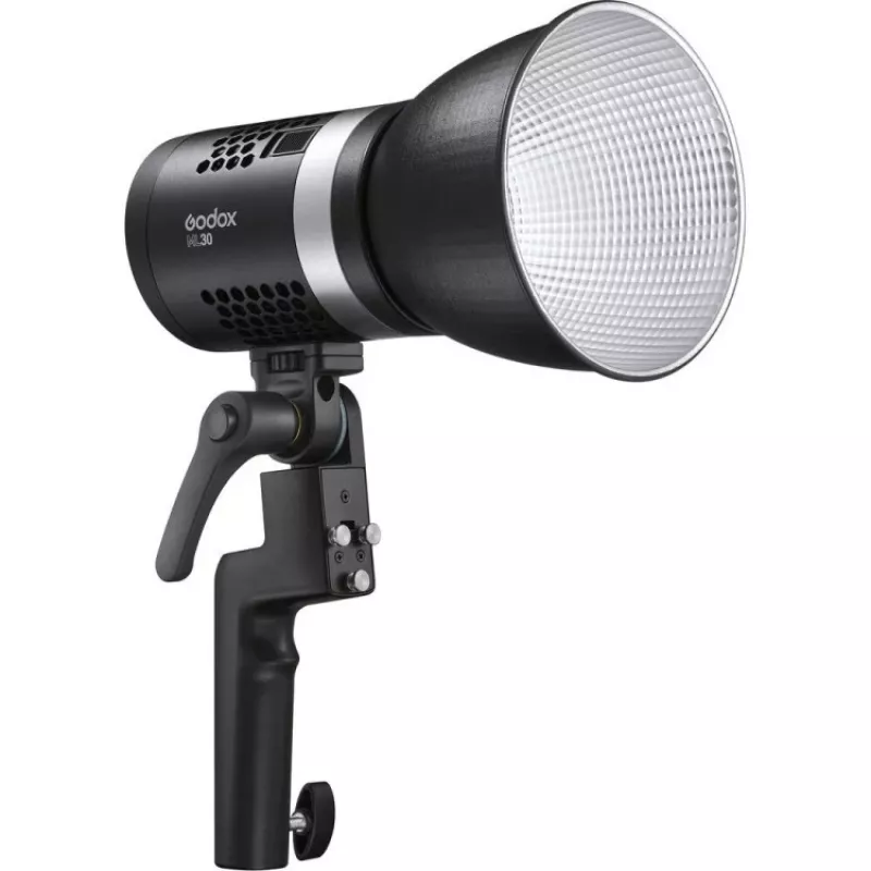 Godox ML30 30W COB LED monolight dienos šviesos 5600K CRI 96+ TLCI 97+ su Bluetooth programėlės valdymu