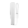 TECH-PROTECT PB40 LIFEMAG MagSafe Power Bank 10000mAh 25W Qi2.2 balta/sidabrinė