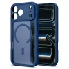 Tech-Protect Basicmag MagSafe dėklas, skirtas iPhone 17 Pro Max / 18 Pro Max – matinis tamsiai mėlynas