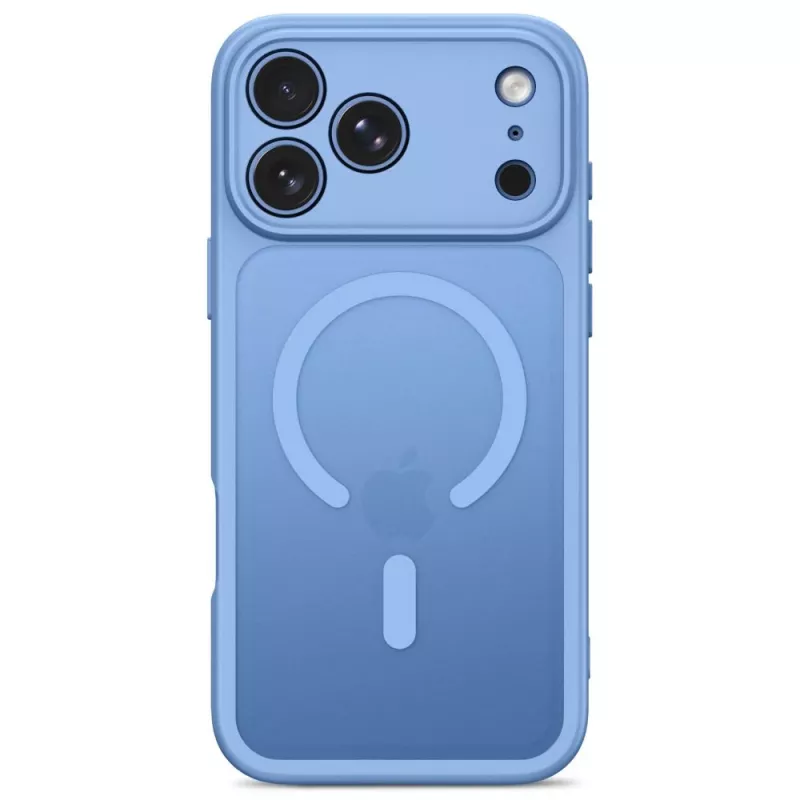Tech-Protect BasicMag MagSafe dėklas, skirtas iPhone 17 Pro Max / 18 Pro Max, matinė šviesiai mėlyna spalva