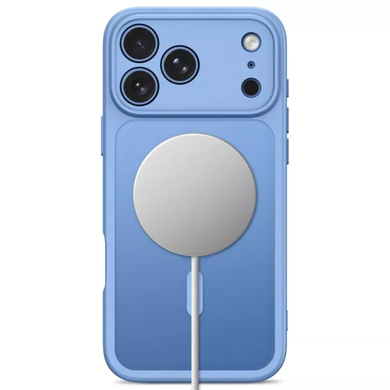 Tech-Protect BasicMag MagSafe dėklas, skirtas iPhone 17 Pro Max / 18 Pro Max, matinė šviesiai mėlyna spalva