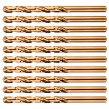 NEO TOOLS HSS-Co 7,0 mm gręžtuvai metalui, 10 vnt. (DIN 338, Split Point, 135°)