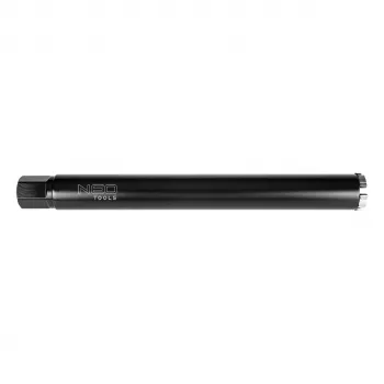NEO TOOLS deimantinis gręžtuvas 52 mm x 470 mm, 1 1/4 colio UNC, lazeriu suvirinti segmentai šlapiam gręžimui betone ir gelžbetonyje