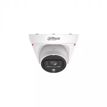 Dahua IPC-HDW1439T1-A-LED-0280B-PRO 4MP Full-Colour šiltų šviesos diodų kupolinė tinklo kamera su įmontuotu mikrofonu, 2,8 mm fiksuotas objektyvas, IP67, PoE