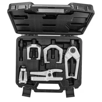 NEO TOOLS 5 dalių traukės ir rutulinių šarnyrų atskyriklio rinkinys iš kaltinio plieno su dėklu
