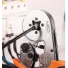 NEO Tools 01-507 savaime prisitaikantis reples spaustuvas movų antgaliams 0,25-6 mm² (AWG 23-10), kvadratinis užspaudimas, ergonomiška dviejų komponentų rankena, 200 mm