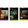 LEGO Botanicals Summer Flower Bouquet Bundle – 756 dalių botanikos kolekcijos statybos rinkinys suaugusiems