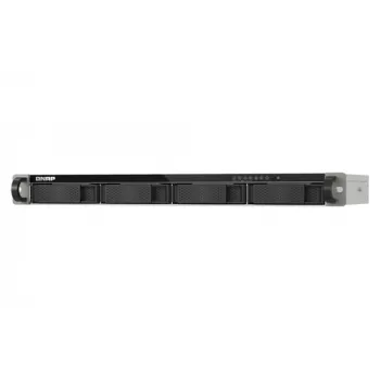 QNAP TS-432XeU-4G 4 diskų stovo NAS, AnnapurnaLabs AL314 Quad-Core 1.7GHz, 4GB DDR4, 1x 10GbE SFP+, 2x 2.5GbE RJ-45, 1U