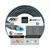 CELLFAST HOBBY ATS 1 sodo žarna 10 m – 1/2 colio 3 sluoksnių anti-sukimo PVC, atlaiko 20 bar, atspari UV ir dumbliams, žalia/geltona