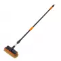 BRADAS Soft automobilio plovimo šepetys su teleskopine rankena 180-300cm, 2 plokštumų