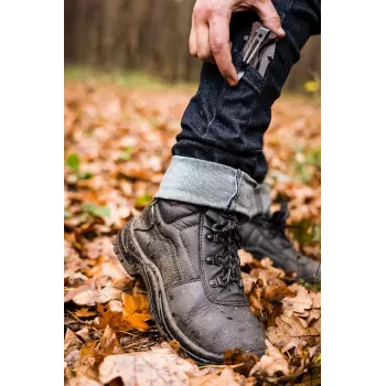 NEO TOOLS DENIM 5 kišenių darbo kelnės, M dydis, mėlynos, reguliaraus kirpimo, sustiprintos siūlės, EN ISO 13688