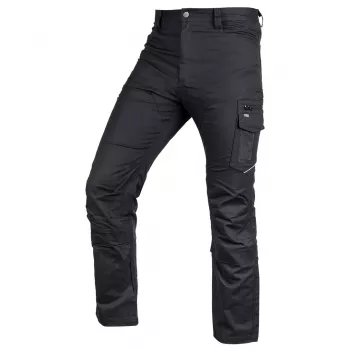 NEO TOOLS Mix&Match drobinės darbo kelnės, juodos, S dydis