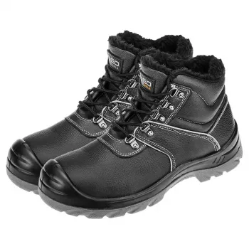 NEO TOOLS Work Ankle Boots Padded S3 SRC, plieninis pirštų gaubtas ir įdėklas nuo pradūrimo, 46 dydis