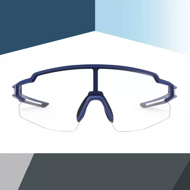 ROCKBROS 10174 dviračių akiniai UV400 - mėlyni
