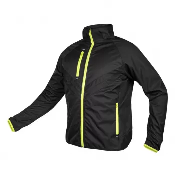 NEO TOOLS Mix&Match Softshell Striukė Juoda-Geltona S dydis