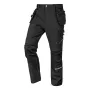 NEO TOOLS Mix&Match darbo kelnės su holsterių kišenėmis, 4 krypčių tamprios, Cordura sustiprintos, juodos, S dydžio