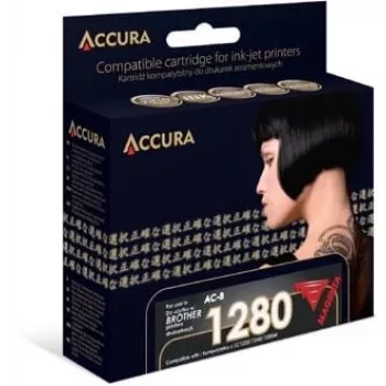 Accura suderinama purkšlinė rašalo kasetė, rausva, Brother LC1280XL/LC1240XL/LC1220XL (High Yield)