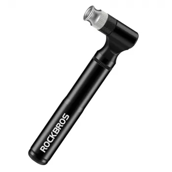 ROCKBROS JG-PB-11 dviračio remonto rinkinys su 120 PSI mini siurbliu, 16-in-1 daugiafunkciu įrankiu, beklių lopais, padangų girtukais, laikymo krepšiu – juodas