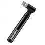 ROCKBROS JG-PB-11 dviračio remonto rinkinys su 120 PSI mini siurbliu, 16-in-1 daugiafunkciu įrankiu, beklių lopais, padangų girtukais, laikymo krepšiu – juodas
