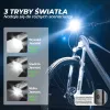 ROCKBROS RHL950 priekinis dviračio žibintas 950 lm su išimama baterija USB-C - juoda