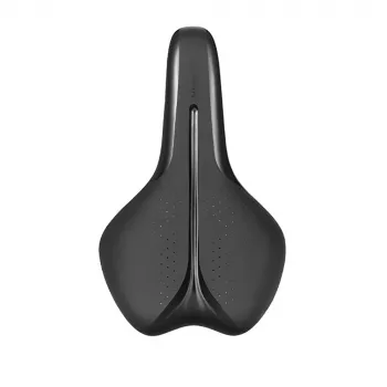 Rockbros RK155 255 mm pločio 145 mm sportinis dviračio balnelis - juodas