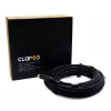 Claroc Active Optical USB-C laidas 12m 4K@60Hz 60W PD 10Gbps juodas
