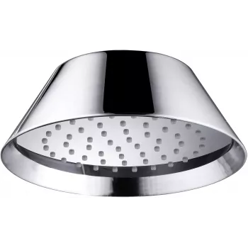 DEANTE Steel 225 mm viršutinis dušas matinės juodos spalvos, įmontuojamas komplektas su sienine rankena ir maišytuvu