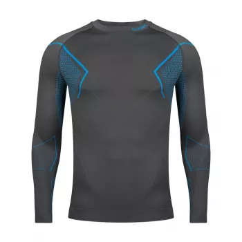 Vyriškas termoaktyvus megztinis Alpinus Active Base Layer pilkas GT43860 dydis S