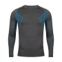 Vyriškas termoaktyvus megztinis Alpinus Active Base Layer pilkas GT43860 dydis S