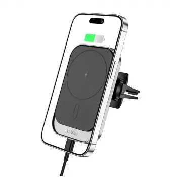Tech-Protect CW19 MagSafe telefono laikiklis automobiliui su belaidžiu įkrovimu