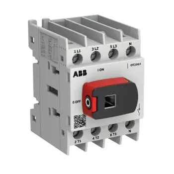 ABB Jungiklis-atjungiklis OTOT25G1-4BSN2Plus 25 A 4 polių G1 rėmelio dydis