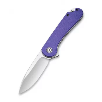 CIVIVI Elementum D2 G10 Purple sulankstomas peilis