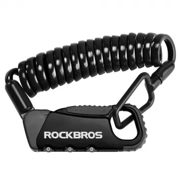 ROCKBROS RBK6N kombinuota dviračio spyna, žalia
