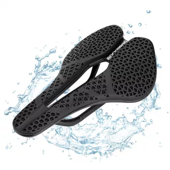 Rockbros LF0214 Anatomic 3D vandeniui atsparus dviračio balnelis - juodas