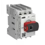 ABB OT Plus OT25G1-3MS25 3 polių apkrovos atjungiklis, 25 A, 690 V, priekinis valdymas su tiesiogiai montuojama rankena