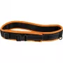 Fiskars 1003626 Functional Form diržas įrankiams su greito atsegimo sagtimi, reguliuojamas iki 120 cm, patvarus vandenį atstumiantis poliesteris, daug kišenių ir kilpų, juodos/oranžinės spalvos