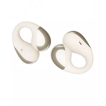 Soundpeats PearlClip Pro atvirų ausų segtukinės belaidės ausinės su 64 val. baterija, Bluetooth 5.3, ENC mikrofonais, IPX4 – smėlio spalvos