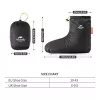 Naturehike Goose Down Ankeliniai Batai NH18S023-T Juoda Vidutinio dydžio