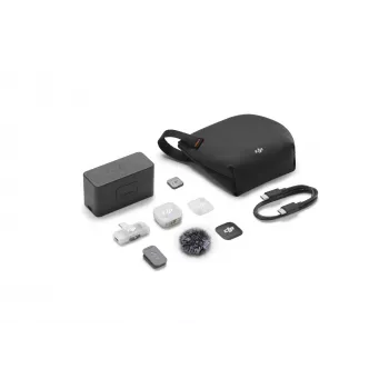 DJI Mic Mini 2 (1 TX + 1 Mobile RX + įkrovimo dėklas)