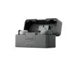 DJI Mic Mini 2 belaidė mikrofonų sistema (2 TX + 1 Mobile RX + įkrovimo dėklas), balta