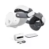 BOBOVR M3 Pro+ baterijos dirželis su 6500 mAh baterija ir įkrovimo stotele, skirtas Meta Quest 3/3S - balta