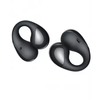 Soundpeats PearlClip Pro belaidės ausinės su atviru ausies segtuku, AI ENC, Bluetooth 5.3, 32h baterija, IPX4, juodos