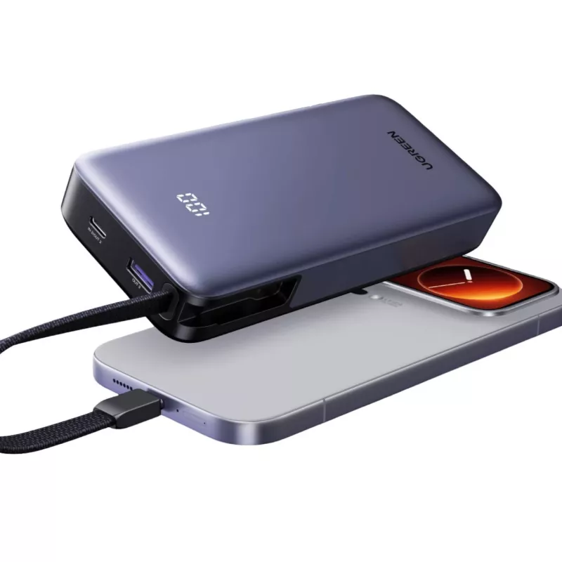 UGREEN PB537 20000 mAh 55W Power Bank pilka
