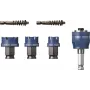 Bosch 2608901963 Progressor medienai ir metalui 7 vnt. skylėtųjų pjūklų rinkinys su Power Change Plus adapteriu ir HSS-G grąžtu