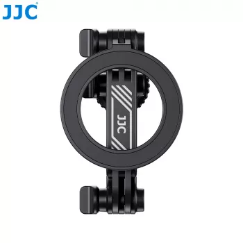 JJC MS-CS1 MagSafe magnetinis laikiklis su 1/4 colio-20 sriegiu ir GoPro suderinamumu, juodas