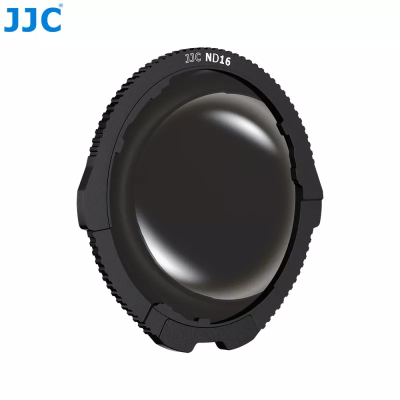 JJC TLP-X5ND16 2 vnt. ND16 neutralaus tankio filtrai, skirti Insta360 X5 – grūdintas stiklas, daugiasluoksnė danga, 4 stopų šviesos mažinimas