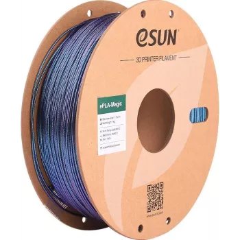 ESUN EPLA-MAGIC 1,75 mm Dark Twinkle Blue 1 kg – pagerintas PLA filamentas su blizgučių efektu