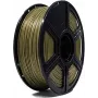 Flashforge PLA 3D spausdintuvo kaitinamoji medžiaga (filamentas), 1,75 mm, 1 kg, auksinė