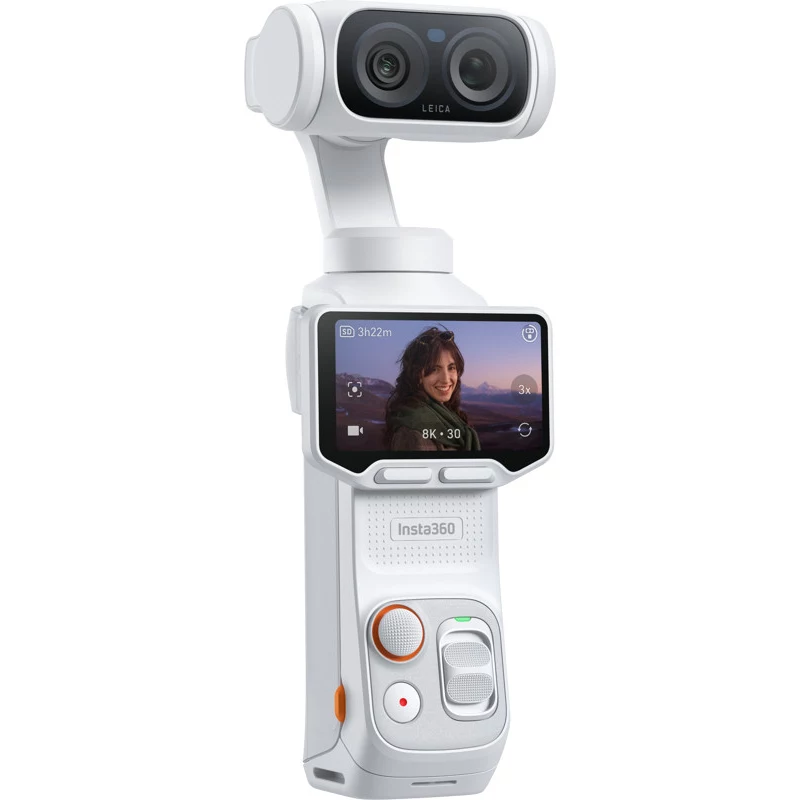 Insta360 Luna Ultra Standard Bundle kišeninė gimbalinė kamera, Stellar White (LUNA02)
